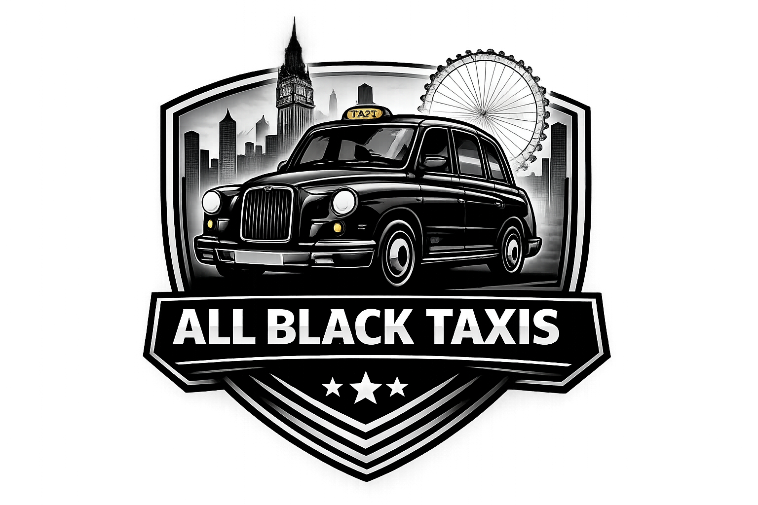 ALL BLACK TAXIS